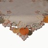 Raebel OHG Tablecloth Table Runner Doilies Autumn Beige Lurex Threads