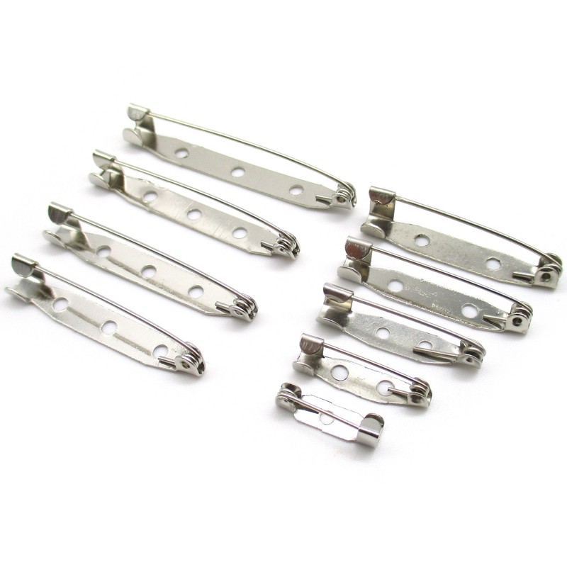 KKD Brooch Pins, Set of 100, 1.0 inches (25 mm),