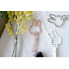 Nicot Miffy Carabiner Smart Key Holder, Miffy Goods, Character, Kawaii,