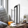 simarro Stainless Steel Water Pitcher, 53oz/1.5L Metal Pitcher with Ice