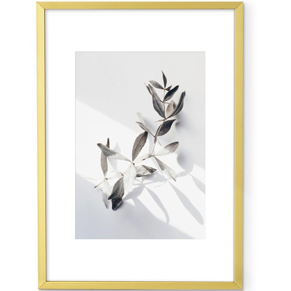 Feihorrm Picture Frame, 20 x 30 cm Metal Photo Frame,