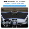 Car Sun Shade for 2014-2018 Subaru Forester Accessories Windshield Sunshade