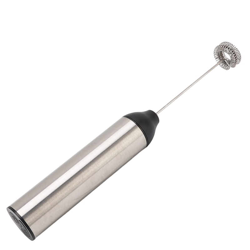 Handheld Milk Frother Lightweight Stainless Steel ABS Electric Whisk with