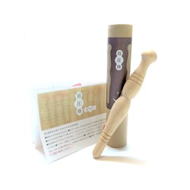 iasivie Foot Pressure Points Massage Stick, Made in Japan, Natural Wood, Acupressure Stick