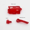 Anrom Hair Clipper Accessories DIY 3PCS, Replacement Dial Button, Switch,