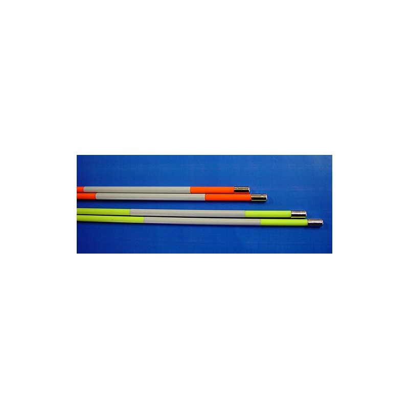 Snowpole Driveway Snow Poles Reflective Orange Markers 48" (12 Poles)