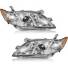 Anti-Fogging Headlights Assembly for 2007-2009 Toyota Camry, Headlights for 2007 2008 2009 Toyota Camry US Version Replacement Headlamp