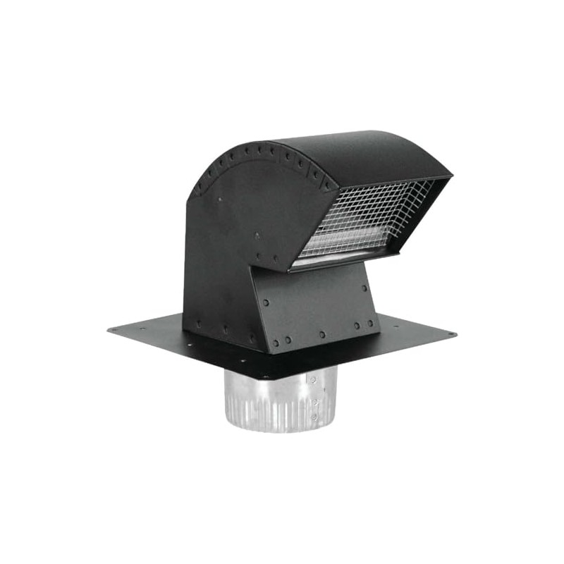 Imperial Manufacturing Group Vt0568-A 6 Black R-2 Premium Roof Vent
