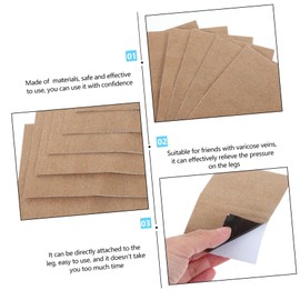 Gatuida 18sheets Portable Varicose Veins Patches for Daily Use Convenient Treatment for Leg Health Easy to Apply Non-irritating Lightweight for Home Travel