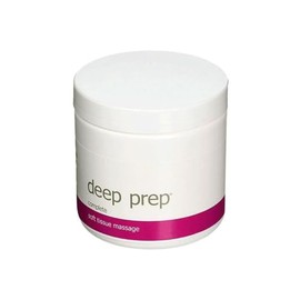 Deep Prep Complete Tissue Massage Cream – Professional 15 oz. Tub for Deep Tissue, Swedish & Sports Massage, Hydrating & Non-Greasy Formula