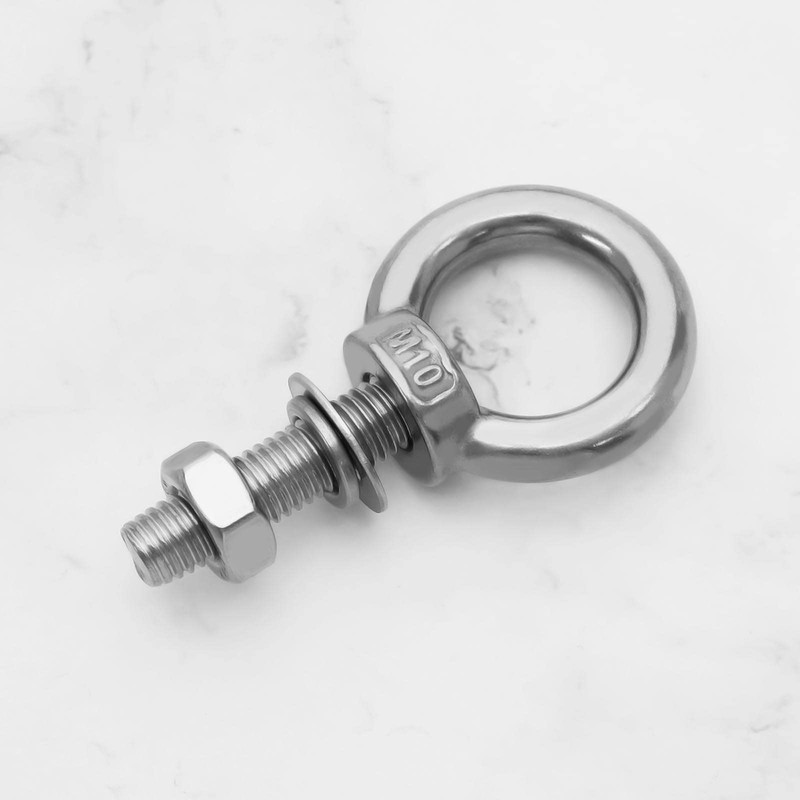 Be In Your Mind 6Pcs M10 Shoulder Eye Bolt 304