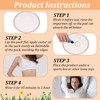 2pcs Castor Oil Breast Pads Reusable Castor Oil Pack for