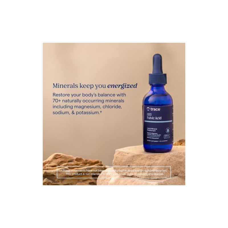 Trace Minerals Research IOFA01 - Liquid Ionic Fulvic Acid with
