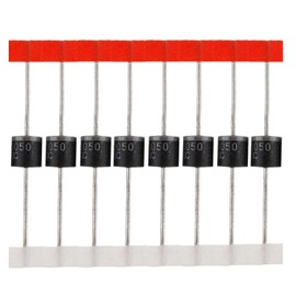BOJACK Schottky diode 30SQ050 (30A 50V) Axial 30SQ050 (30 amps 50 Volts) for Solar Panel Parallel reflow Protection diodes Barrier Rectifier Diodes (Pack of 20)