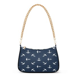 ALAZA Nautical Ocean Sea Anchor Women's Handbags Tote Crossbody Bag Purse Ladies Shoulder Bag Hobo Handbag