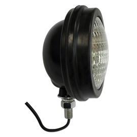 12-volt Front Floodlight w/Rubber Bezel (Guide Style) Fits John Deere Tractor AR28167 AR35782 AT12935 AT20106 RE27099