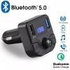 Yellow-Price Handsfree Call Car Charger, Wireless Bluetooth FM Transmitter Radio
