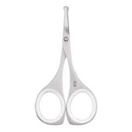 Kai Corporation KQ3114 Safety Scissors, Round Tip, Resin Ring, Nose Hair, Shears