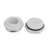 sourcing map PG16 Nylon Male Thread Cable Gland Screw End