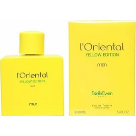 Estelle Ewen L'Oriental Yellow Edition For Men EDT Spray 3.4 FL.OZ. By Estelle Ewen seled box