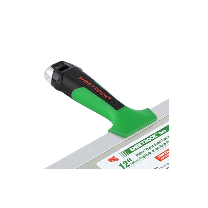 USG Sheetrock 12 in. Stainless Steel Finishing Knife with Matrix