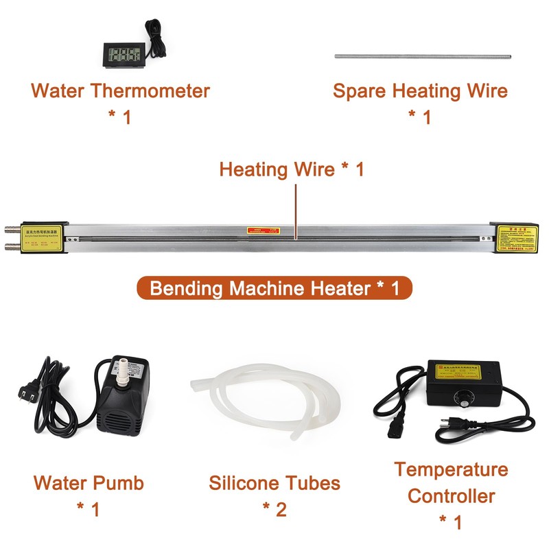 Oztwel 23.6in 60cm Acrylic PVC Plastic Bender, Acrylic Bender Heater,