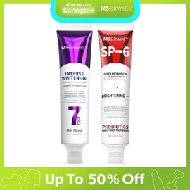 MSDRWIKEY SP-6 & 7-Pro Toothpaste Set | Dual Action Probiotics for a Healthier, Brighter Smile, Perfect Spring Gift #springtok