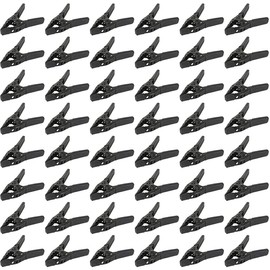 Lot of 48-6" inch Spring Clamp Large Super Heavy Duty Spring Metal - 2.5 inch Jaw opening (Lot of 48 - All Black)