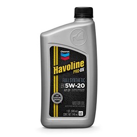 Havoline 5W-20 ProDS Full Synthetic Motor Oil - 1 qt.