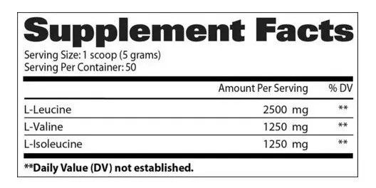 Bcaa Powder Gat Essentials 50 Servicios