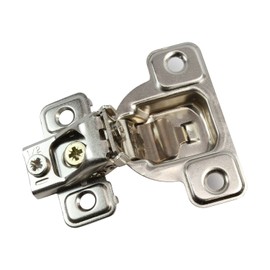 Salice 106 Degree Excenthree 1/2" Overlay Screw On Self Close Cabinet Hinge with 3 Cam Adjustment CSP3799XR (10)
