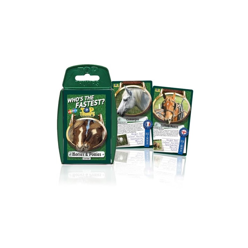 Horses & Ponies Top Trumps Card Game