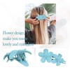 CAVETEE Flat Hair Clips for Women, 8 PCS Hair Claw