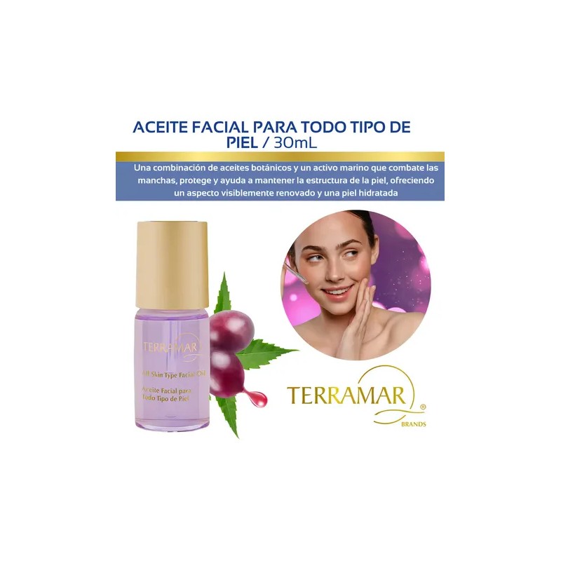 Kit Skincare Aceite Facial Óleo Morado Y Vitaoleo Terramar
