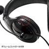 Sanwa Supply MM-HS401BK Headset 3.5mm Mini Plug (4 Poles), Binaural