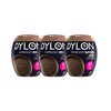 New Dylon 350g Espresso Brown Machine Dye Pod 3 Pack