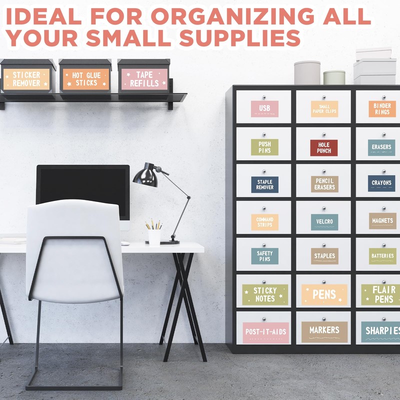 54Pcs Teacher Toolbox Labels Classroom Decoration Self-Adhesive Groovy Toolbox Sticker