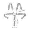 Universal High Chair Straps,Car Seat Straps Anti Escape Adjustable 5