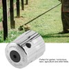 2Pcs/Set Aluminum Alloy Grass Trimmer Head with Lines Replacement Lawn