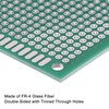 sourcing map PCB Board Double Sided Printed Circuit Prototyping Boards