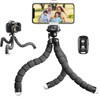 UBeesize Smartphone Tripod Stand, Smartphone Tripod, 360 Degree Rotating Cloud