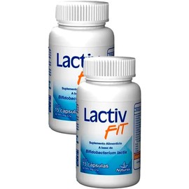 Lactiv Fit | Pack 2 Cápsulas Probioticas Desinflamatorias Para Mejorar Salud Digestiva Y Cuidar La Linea