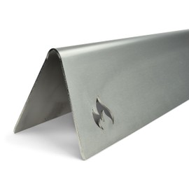 Grillrost.com The original Aroma Rails Burner Covers Suitable for Genesis 2 from 2017 Made of Stainless Steel Extra Solid