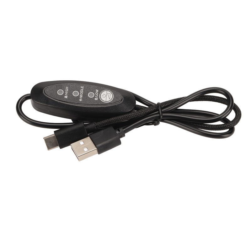 Electric Heating Pad 19x11in USB Fast Heating 3 Temp Modes