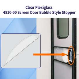 4810-00 RV Plexiglass Bubble Style Stopper for Dexter RightHand Screen Door