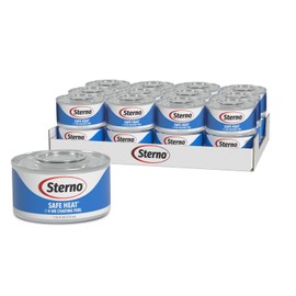 Sterno Fuel Cans - 4-Hour Burn, Chafing Dish Fuel Can Burners for Food Warmer, Chafer Fuel Canned Heat, Safe Heat - 7.26 Oz Each, Pack of 24