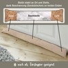 REDBEST Seattle Draught Excluder Beige Size 120 x 10 cm