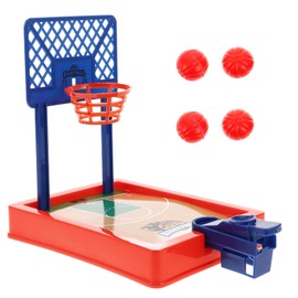 TOYANDONA Tabletop Basketball Game Mini Finger Basketball Games Mini Basketball Game Plastic Desktop Basketball Shooting Game Sports Desktop Basketball with 4 Balls for Kids Party Favor