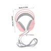 CAXUSD Professional Stereo Gaming Headset Microphone Over-Ear Design Noise Cancelling