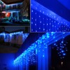 NOVADEAL 110V 3.5M/11ft 96 LED Linkable Fairy Curtain String Light